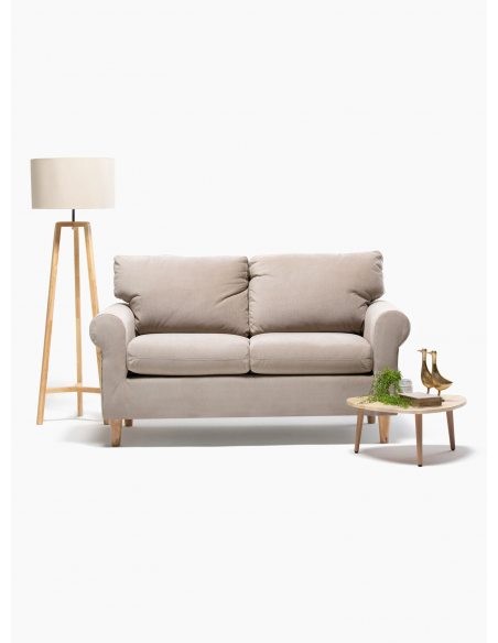 Sofá Retro 2 Cuerpos Tela