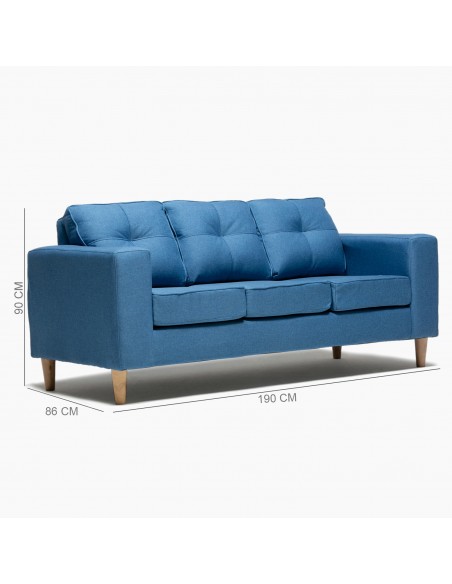 Sofá 3 Cuerpos Infinity