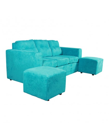 NIZE 3 CUERPOS + 2 POUF