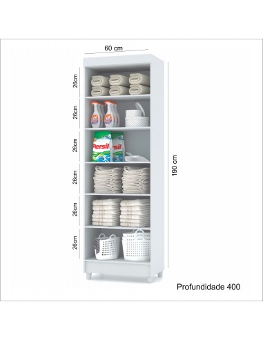 Closet Multiuso 2 Puertas