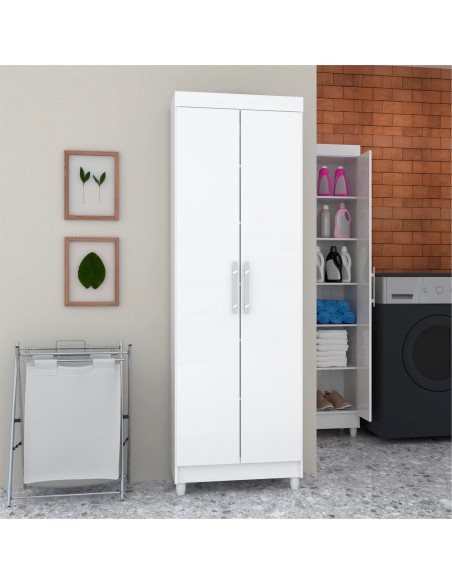 Closet Multiuso 2 Puertas Blanco