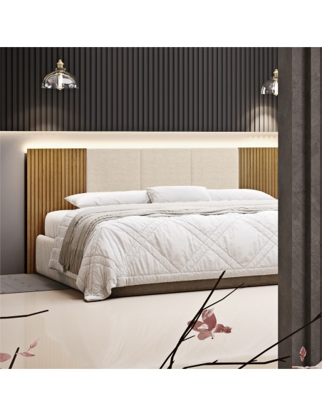 Combo Respaldo DUBAI + 2 VELADORES