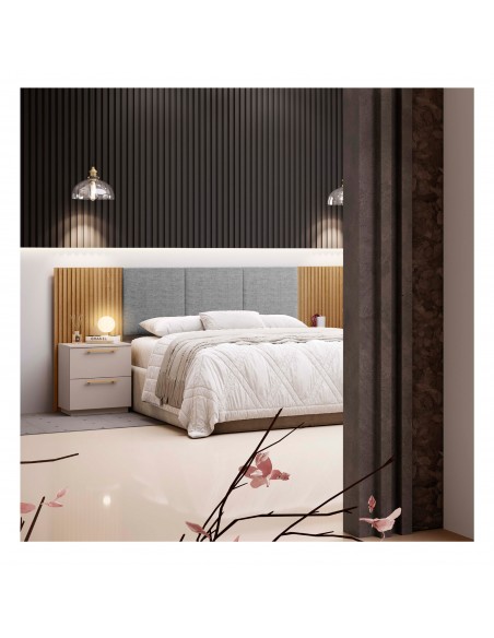 Combo Respaldo DUBAI + 2 VELADORES