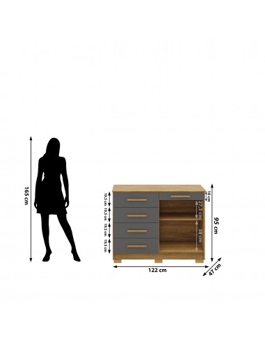COMODA SIRIUS 3 Colores