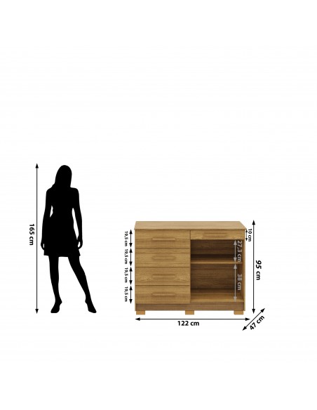 COMODA SIRIUS 3 Colores