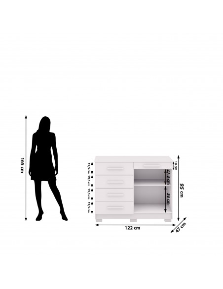 COMODA SIRIUS 3 Colores