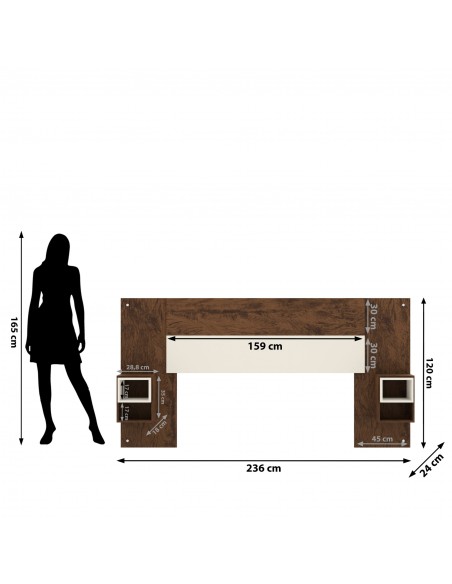 Respaldo Tokio 1-1/2 y 2 plazas
