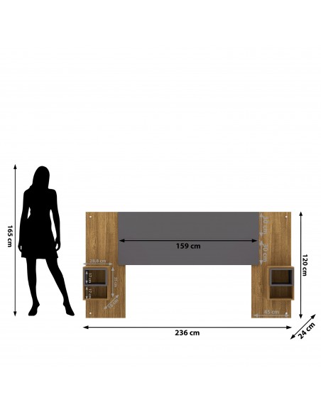 Respaldo Tokio 1-1/2 y 2 plazas