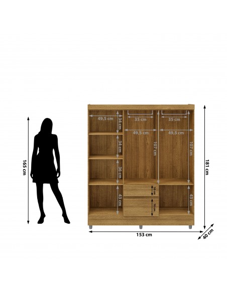 Closet Ideal 6 Puertas