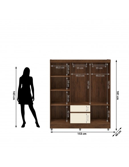 Closet Ideal 6 Puertas