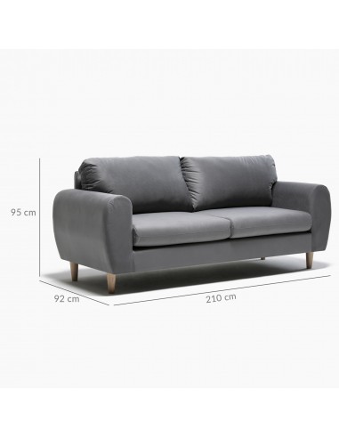 Sofa 3 Cuerpos Lanston