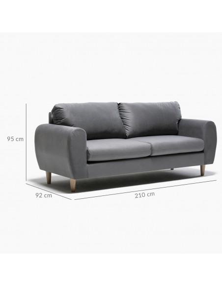 Sofa 3 Cuerpos Lanston