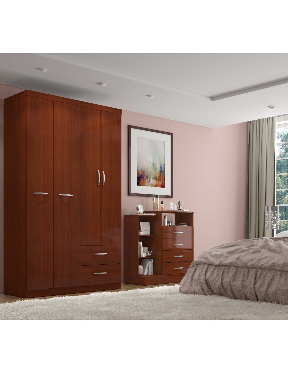 Closet y Dormitorios